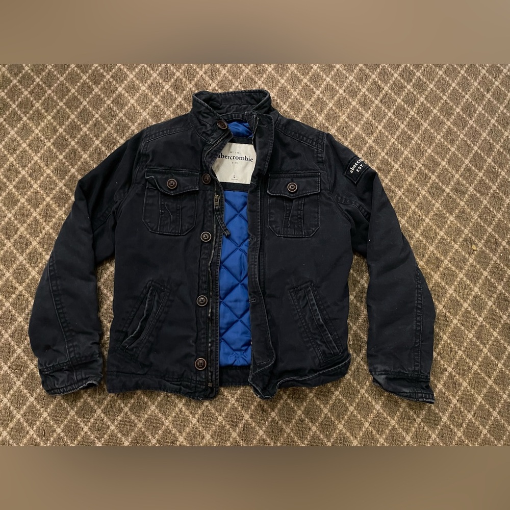 Abercrombie & Fitch dark Jean Jacket